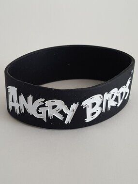 Angry Birds Silicone/Rubber Wristband by Toynk 1"Wide